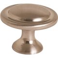 Anvil Mark 1-3/4 in. Satin Nickel Cabinet Knob, 5PK 2492388